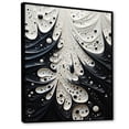 thumbnail image 2 of Designart "Monochrome Stingray Grace" Stingray Floater Framed Canvas Prints, 2 of 5