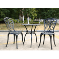 thumbnail image 4 of LiviNest Compact Patio Bistro Set: 3-Piece Cast Aluminum Outdoor Furniture - Fits 3ft x 3ft Corner for Small Balcony & Patio - Rust-Resistant & Low-Maintenance for 5+ Years, 4 of 6