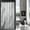 Grey, variant on Small Stall Shower Curtain 36 x 72, Grey Half Size Shower Curtain, Marble 36 inch Fabric Shower Curtain Set with Hooks, Abstract White Grey Narrow Shower Curtain for Bathroom Decor