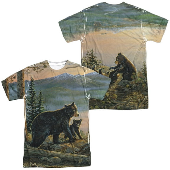 Wild Wings Serenity at Twilight Unisex Adult Sublimated Costume T Shirt (Front/Back), Medium Multicolor