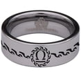 thumbnail image 2 of Libra Tungsten Carbide Ring, 2 of 9