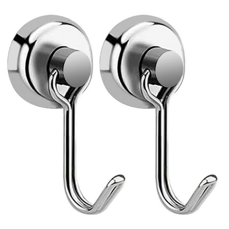 

Egmy Metal Swivel Hooks Magnetic Hook Rotatable Magnetic Nail-free Hook Refrigerator Kitchen Magnetic Hook