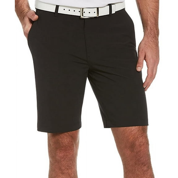 PGA TOUR Men Regular fit Golf Shorts 42 / 9 Black Solid