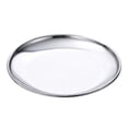 thumbnail image 3 of Placas De Ensalada Del Del Metal De La Placa De Acero Inoxidable Para Ir De Excursión El De La Comida Campestre Que Acampa 5.5 pulgadas Baoblaze Placas redondas de acero inoxidable, 3 of 8