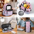 thumbnail image 5 of Yuyamidu Cherry Blossom Axolotl Backpack for Girls 6-8 8-10 10-12 4 Piece Set Kids School Bag with Lunch Bag Pencil Case Water Bottle Bag Elementary School Bookbag Rucksack, 5 of 7