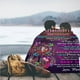 thumbnail image 5 of Naiovety Sleeping Throw Blanket Portable Foldable Sofa Chair Couch Cold Bedding Nap Hotel Printed Bed Weather Comfortable Juegos de cama violeta 50*60 pulgadas Naiovety HA043733-01, 5 of 6