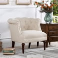 thumbnail image 2 of Katherine Tufted Accent Chair Sky Neutral, 2 of 14