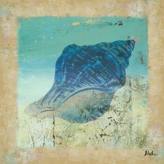 Fusion of the Sea I Canvas Art - Patricia Pinto(24X24)