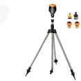 thumbnail image 2 of Rotating Tripod Sprinkler Stainless Steel And Durable Plastic, 360 Degree Coverage With Adjustable Height And Angle, Wide Spray Lawn And Garden Irrigation, Easy Hose Connection, Stable No-Tip Stand, 2 of 9