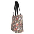 thumbnail image 4 of Kll Tote Bag For Women Foxes Print Shopping Grocery Reusable Bags For Office School Shopping Travel, 4 of 8