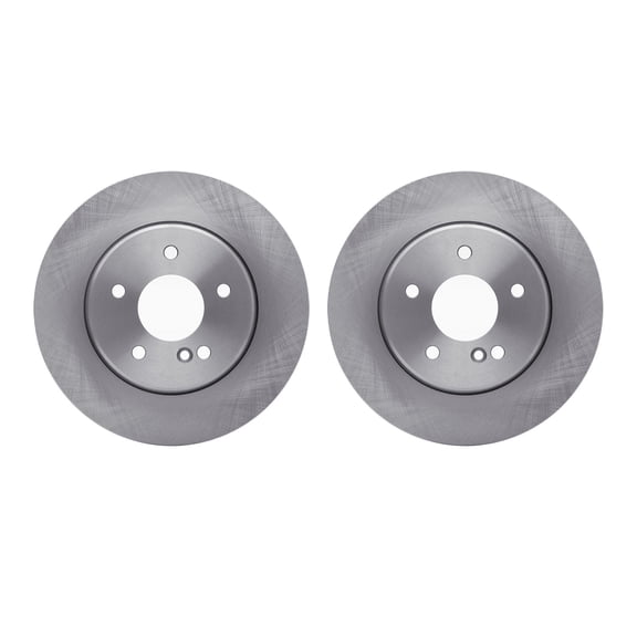 Dynamic Friction Company Rear Brake Rotors 6002-63034