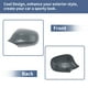 thumbnail image 3 of Reemplazo de tapa de espejo lateral izquierdo del conductor de 1 Pc ABS gris para BMW 3 SERIES E90 E91 2008-2012 para cubierta de espejo, 3 of 7