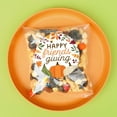 thumbnail image 2 of Big Dot of Happiness Fall Friends Thanksgiving Stickers and Clear Cookie Bags, Cellophane Treat Bags 4.25x7 Inches, Party Favor Gifts - 25 Count, 2 of 5