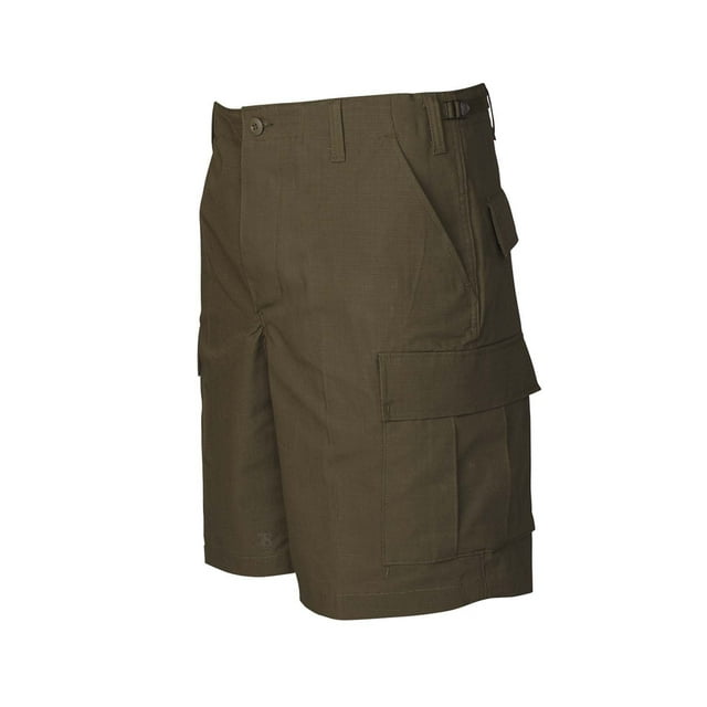 Pantalones Cortos Cargo Utilitarios Tru-Spec Verde Oliva con Cintura Ajustable