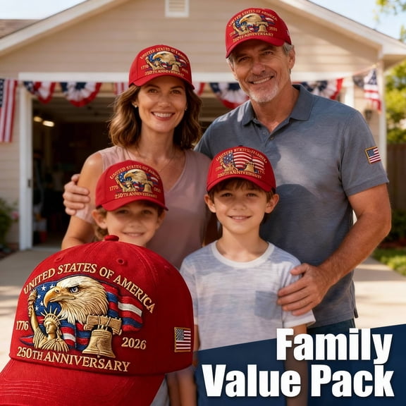U.S. 250th Anniversary Retro Souvenir Hat, Adjustable Patriotic Baseball Cap, Celebrate Independence 1776–2026, Perfect Tourist Gift and Travel Collectible