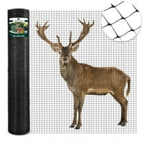 LovoIn | Deer Netting Fence, 8.2ft x 165ft Strong Mesh Bird Netting Heavy Duty Garden Netting for Protect Fruit Trees, Plants and Vegetables Against Birds, Deer, Squirrels and Other Animals