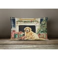 thumbnail image 2 of Golden Retriever Cozy Christmas Throw Pillow 12 in x 16 in, 2 of 4