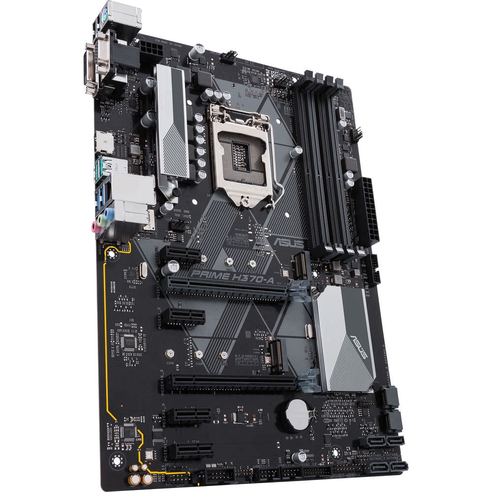 Asus prime h370 plus какие процессоры поддерживает