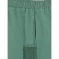 thumbnail image 4 of Champion Boys Mesh-Side Woven Shorts with Pockets - Dark Forest - Size Large, 4 of 5