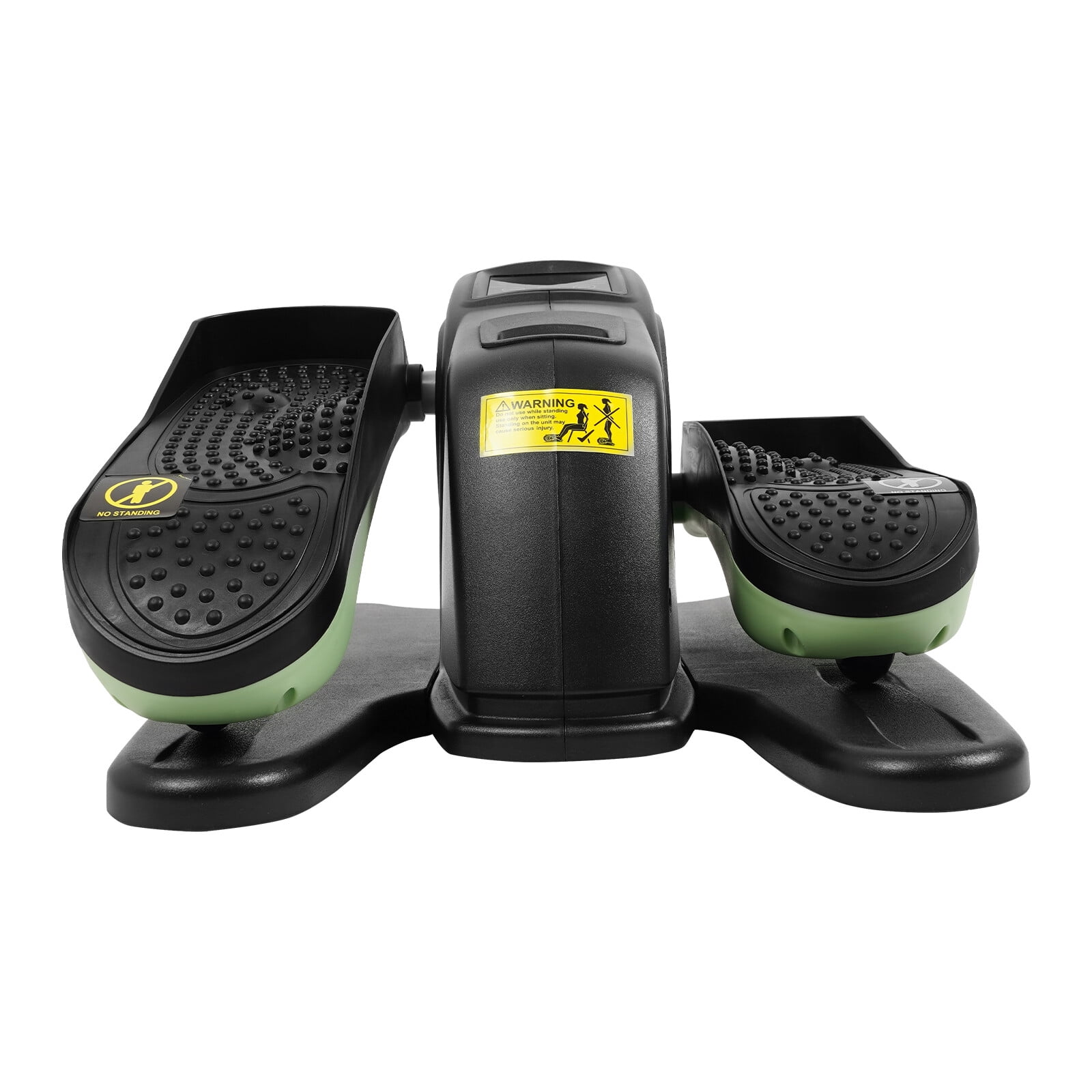 60W Under Desk Elliptical Machine Adjustable Speed Electric Seated Pedal Exerciser Portable Leg Exerciser While Sitting for Seniors with Display Monitor and Remote Control