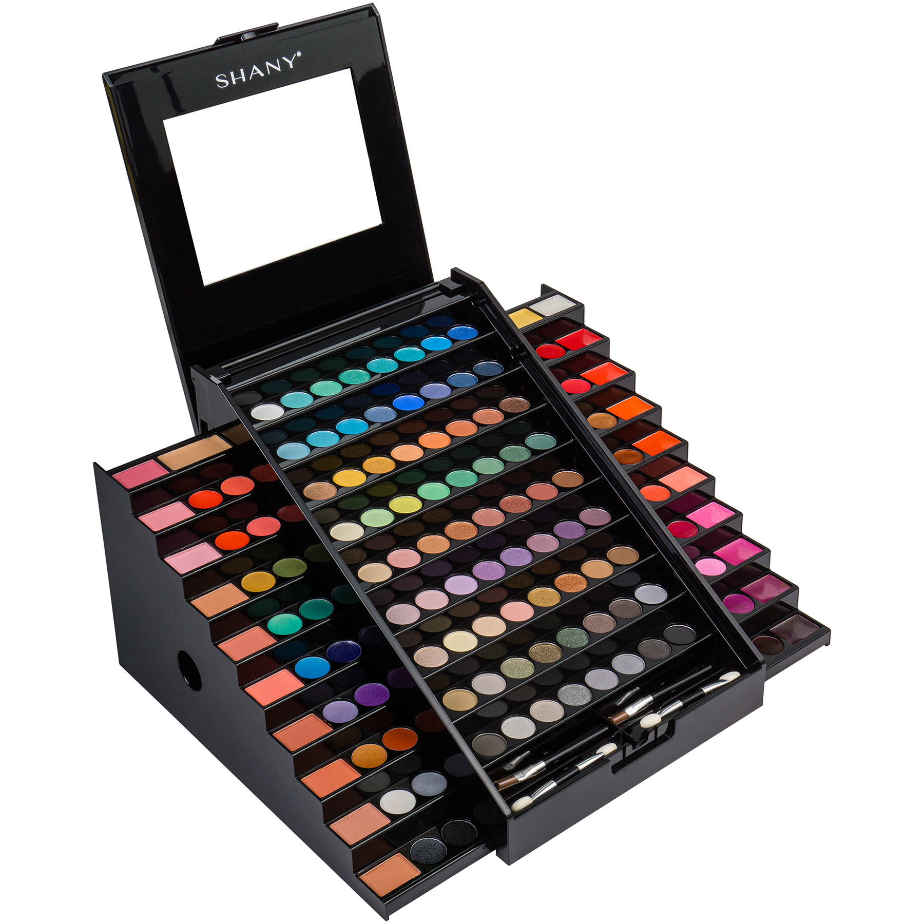 SHANY Elevated Essentials Makeup Set - All-in-One Makeup Kit with 72  Eyeshadows, 28 Lip Colors, 18 Gel Eyeliners, 10 Blushes, 1 Eye Primer, and  1 Cream Concealer 