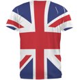 thumbnail image 2 of British Flag Union Jack All Over Mens T Shirt Multi X-LG, 2 of 7