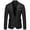 Black, variant on Hontri Men's Blazers & Suit Jackets, Mens Casual Autumn and Winter Trend Collar Single Two Buttons Slim Fit Round Hem Pockett Jacket Small Suit Sky Blue 3Xl