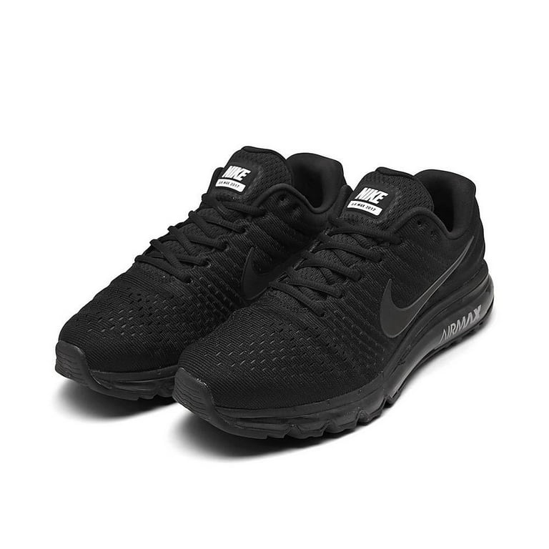 Nike 2017 Men's Triple Black Athletic Running Shoes ER954 (9) - Walmart.com
