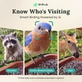 thumbnail image 2 of Birdfy Smart Bird Feeder with Camera, AI Identify & Easy Setup, Solar Powered Bird Feeder Camera, Ideal Gift for Entry-Level Bird Lovers, 2026 New Arrival, 2 of 13