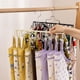 thumbnail image 1 of Percha multiusos metálica de 20 ganchos | Organizador de armario para sujetadores de ropa interior Camisetas de tirantes | Almacenamiento en percheros de ropa que ahorra espacio con diseño, 1 of 6