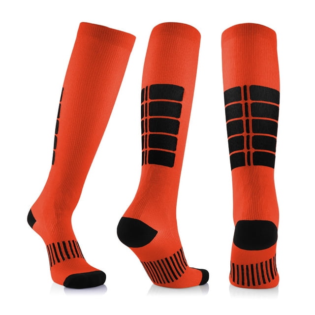 LNGOOR Chaussettes de Compression Médicales Varices Nylon Bas de Soins Infirmiers Adaptées pour le Sport Chaussettes de Compression Noires Anti-Fatigue
