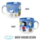 thumbnail image 3 of Silver Buffalo Peanuts con Linus, Lucy, Sally, Charlie Brown, Snoopy y Woodstock Taza de cerámica esmaltada reactiva, 20 onzas, 3 of 6
