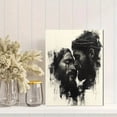 thumbnail image 2 of Qisvanset 12x16 Inch Jesus Heals Blind Man Canvas Wall Art, Modern Bible Sketch Boho Religious Home Decor, 2 of 8