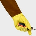 thumbnail image 2 of M/L/XL Cowhide Gardening Flower Pruning Long Sleeved Protective Gloves, 2 of 6