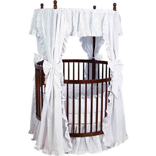 eyelet crib bedding