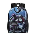 thumbnail image 1 of Goofa The Nightmare Before Christmas Pattern Large Capacity Backpack – Padded Laptop Compartment, Ergonomic Design for School, Work, Travel, and Outdoor Activities, 1 of 8