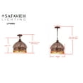 thumbnail image 3 of Safavieh Sultan Jeweled 3 Light Bronze 13.5 in. Dia. Pendant, 3 of 5