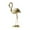 Gold, variant on Flamingo Figurine Statue Animal Model Sculpture Decorations Accents for Home Living Room Bedroom Resin Craft Ornament - A