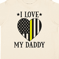 thumbnail image 4 of Inktastic Dispatcher Daddy Gold Line Emergency Boys or Girls Toddler T-Shirt, 4 of 5