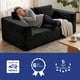 thumbnail image 4 of Sillón en caja Love Seat Dormimundo  NEGRO, 4 of 7