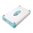 BT Marine Grade Power Amplifier, 8Channel 4800 Watt Amp (White