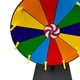 thumbnail image 4 of Juego de mesa con rueda de colores y premios, reutilizable, con soporte, rueda de la fortuna, ruleta de mesa 30cm 6 colores, 4 of 9