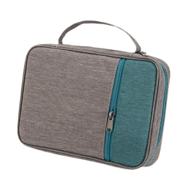 Estuche para libros, funda protectora para la Biblia, bolso compacto, multifuncional, con compartimento Verde