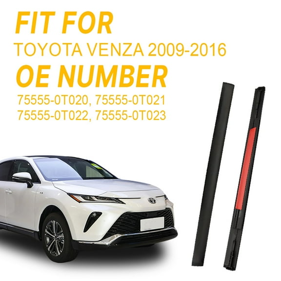 Fit For Toyota Venza 2009-2016 Car Roof Drip Side Finish Trim Molding Seal Left&Right