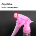 thumbnail image 3 of Botella rociadora ZHAOCHENG 250 ml ajustable color rosa para limpieza del cabello plantas y hogar, 3 of 5