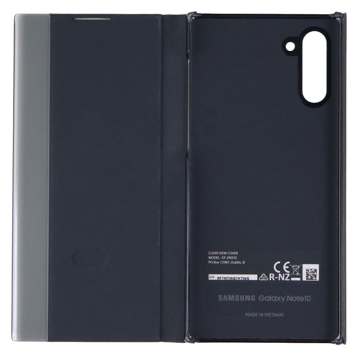Samsung S View Flip Cover Case For Samsung Galaxy Note10 Black Refurbished Walmart Com Samsung S View Flip Cover Case For Samsung Galaxy Note10 Black Refurbished Walmart Com