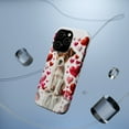 thumbnail image 5 of DistinctInk MagSafe Tough Case for Apple iPhone 13 Pro (6.1" Screen) - Valentine's Day Toy Fox Terrier Puppy - Slim Profile Design, 5 of 6