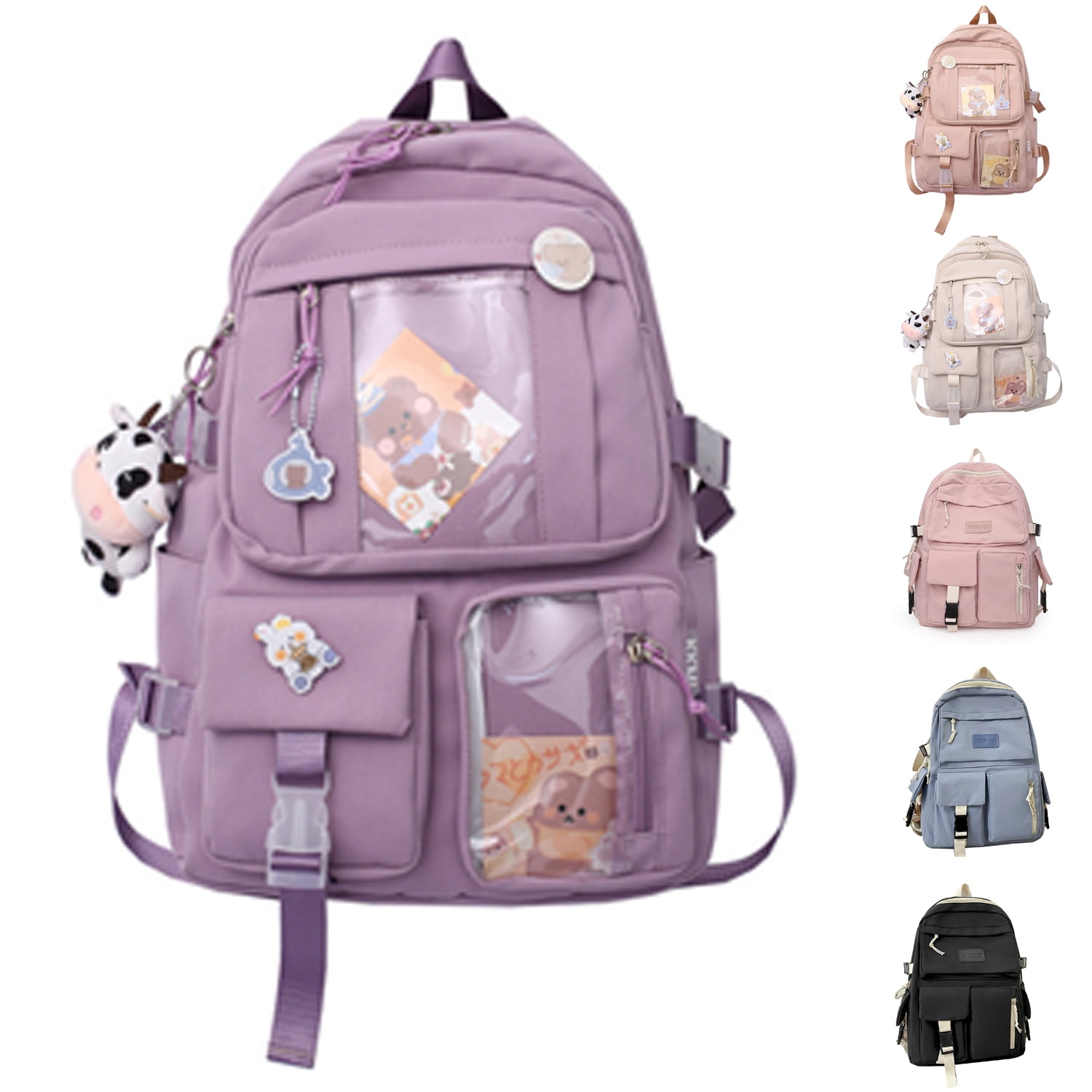 Korean Style Women Backpack School Bag for Teenage Girls Fashion