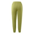 thumbnail image 4 of Pants for Women Woman Pajama Pants Petite Pajama Jean Women Business Casual Business Casual Stretch for Pant Medium Trouser Fashion Woman Tailo Green M, 4 of 5