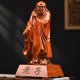 thumbnail image 2 of Rosewood carved Lao Tzu figurine, suitable for home, living room, study, office, entryway, corner-filling decorative crafts., 2 of 3